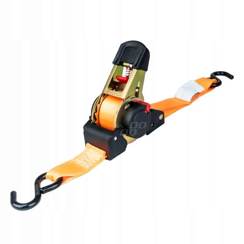 Zwrot pieniędzy Pas transportowy z automatycznym zwijaczem 1000kg 1T 38mm 4m S-TYPE AMIO-03