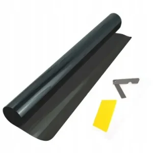 Autentyczny FOLIA DO PRZYCIEMNIANIA SZYB CZARNA 50 X 300cm 25%