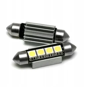 Zwrot pieniędzy ŻARÓWKA LED C5W C10W 4xSMD 42mm 12V 45lm CANBUS
