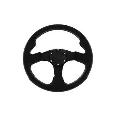 Kierownica Pro 330mm offset:0mm Skóra Black Autentyczny