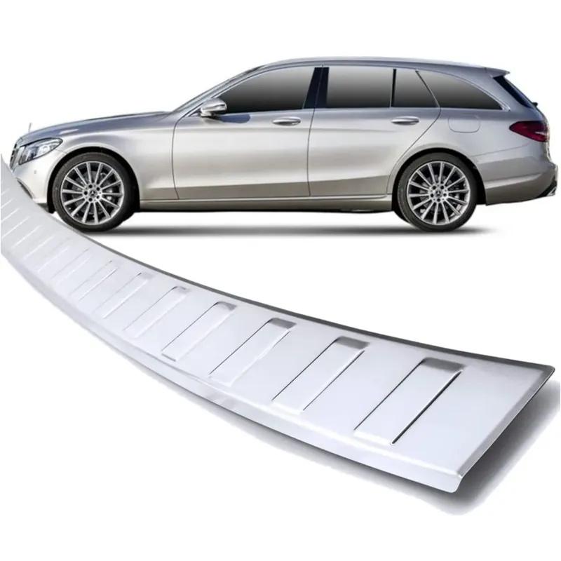 1A059 Osłona progu bagażnika stal nierdzewna ClassC W205 S205 T-Model 2014- Wysoka jakość