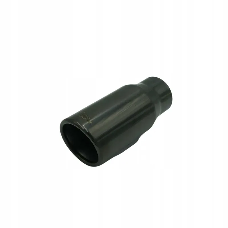 KOŃCÓWKA ozdobna WYDECHU TŁUMIKA R1 FI 76X180 CZARNA średnica montażu 57mm Ekspresowa dostawa