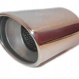 Wysoka jakość KOŃCÓWKA TŁUMIKA OWALNA SKOŚNA STAL NIERDZEWNA