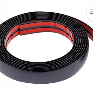 Autentyczny Listwa dekoracyjna, czarny mat, 35 mmx 5 m (86177)