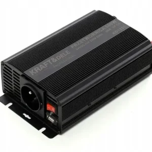Przetwornica samochodowa 350W 12V - 230V KD1250 Popularny