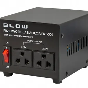 Zwrot pieniędzy PRZETWORNICA KONWERTER NAPIĘCIA ZASILACZ 110V 230V USA JAPONIA 500W