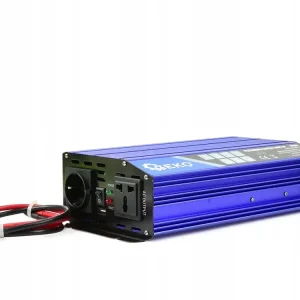 Przetwornica SINUS 24V/230V 1000/2000W z USB do aut i kamperów Oferta limitowana