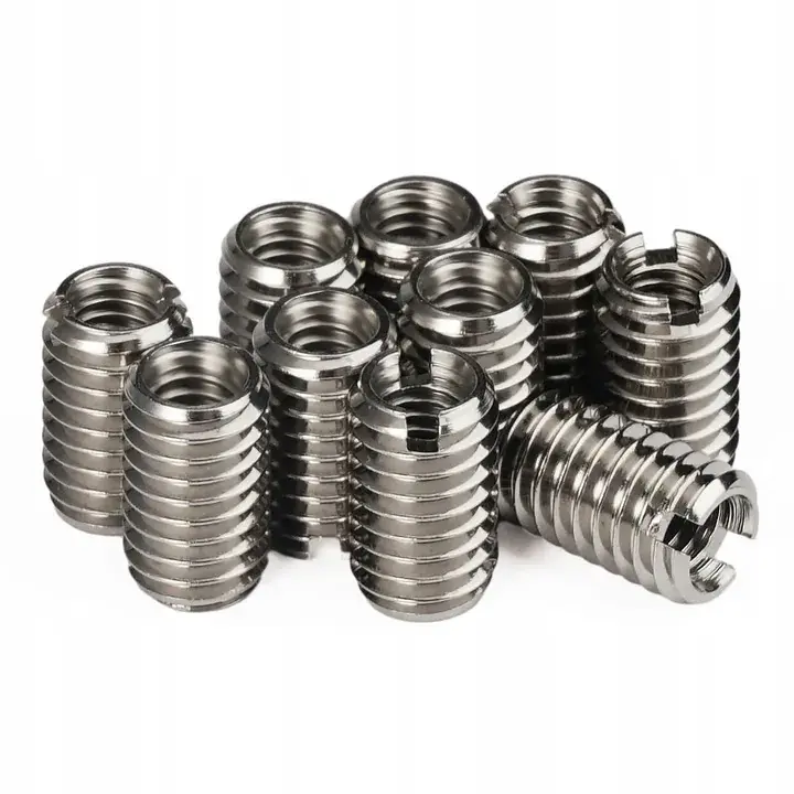 10X Tulejki do naprawy gwintu M8/M6 redukcja L=20mm stal nierdzewna Bezpieczna płatność