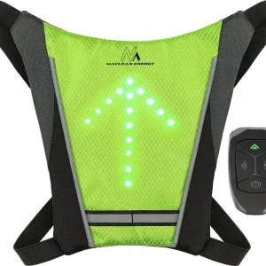 Promocja Maclean Kamizelka / plecak LED Maclean MCE420 z pilotem