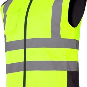 Lahti Pro KAMIZELKA OSTRZEGAWCZA DWUSTRONNA, ŻÓŁTA, "XL", CE, LAHTI Wyprzedaż