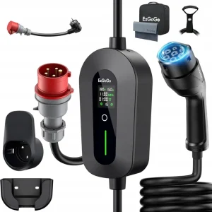 EzGoGo Ładowarka Wallbox 11 kW typ 2 3-fazowa 7m kabel CEE 16 A Niska cena