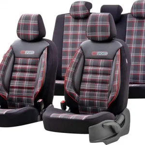 AMiO Komplet pokrowców na fotele samochodowe otom gti sport 801 Autentyczny