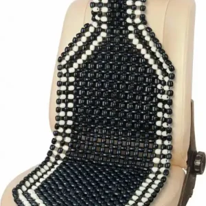 Carcommerce MATA NA FOTELE KORALIK ZWYKŁA - CZARNA Popularny