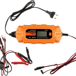 Neo Prostownik automatyczny 4A/70W, 3-120Ah, do akumulatorów kwasowych / AGM / GEL 11-891-1 Niska cena