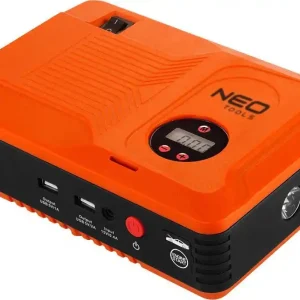Neo Urządzenie rozruchowe "Jumpastarter", power bank - 14Ah, kompresor 3.5BAR, latarka (11-997) Premium