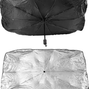 Zwrot pieniędzy AMiO Parasol - osłona do samochodu przeciwsłoneczna 140x79cm (AMI-02906)