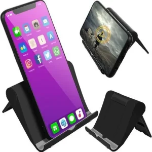 Izoxis Uchwyt - podstawka na telefon czarna Wyprzedaż