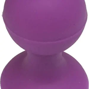 Autentyczny Hurtel Uchwyt silikonowy do telefonu z przyssawką z okrągła główka fioletowy Uchwyt silikonowy do telefonu z przyssawką z okrągła główka fioletowy