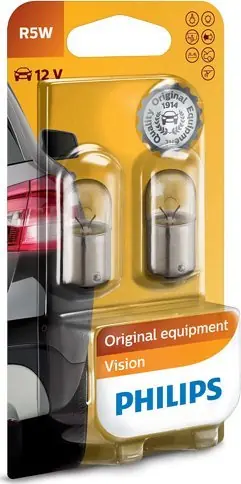 Tylko dziś Philips ŻARÓWKA R5W 12V/5W BA15S 2SZT BLISTER (CENA ZA 2SZ.)