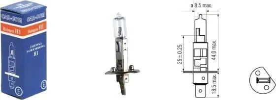 Carcommerce ŻARÓWKA H1 12V 55W P14.5s Zamów teraz