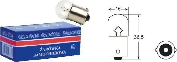 Oferta Carcommerce ŻARÓWKA 24V 5W BA15S