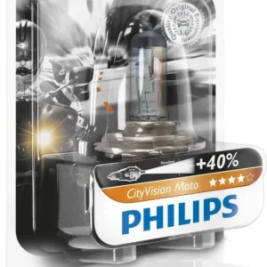 Bezpieczna płatność Philips ŻARÓWKA HS1 12V/35/35W +40% CITYVISION MOTO. PX43T (ODPORNA NA WIBRACJE)