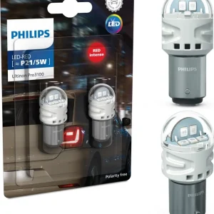 Osram Żarówki LED PHILIPS Ultinon Pro3100 P21/5W RED Zamów teraz