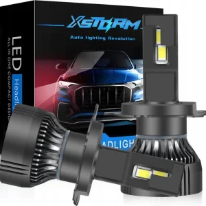 SKLEPLEDY ŻARÓWKI LED H4 XSTORM 120W 26000LM MOCNE CANBUS Bezpieczna płatność