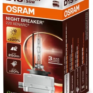 Oferta limitowana Żarówka (Karton 1szt.) D1S 85V 35W PK32D-2 XENARC NIGHT BREAKER 220, biała ciepła 4500K