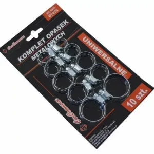 Carcommerce, Opaski zaciskowe, Metalowe, Komplet Premium