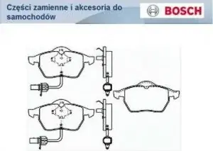 Najlepsza cena BOSCH KLOCKI HAMULCOWE 0986494019