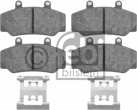FEBI BILSTEIN Zestaw klocków hamulcowych, hamulce tarczowe 16211 Darmowa dostawa