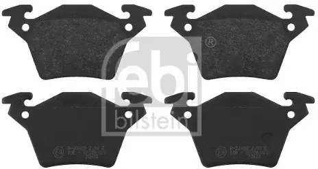 Zwrot pieniędzy FEBI Zestaw klocków hamulcowych, hamulce tarczowe FEBI 16255