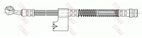Bezpieczna płatność TRW Przewód hamulcowy elastyczny PHD607