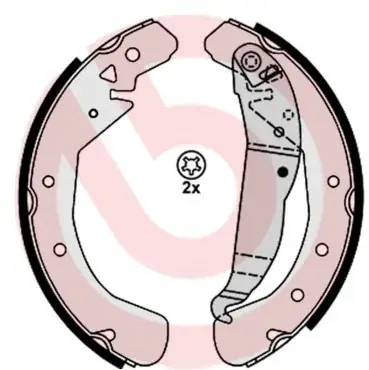 BREMBO Szczki hamulcowe - komplet S 59 525 Tylko dziś