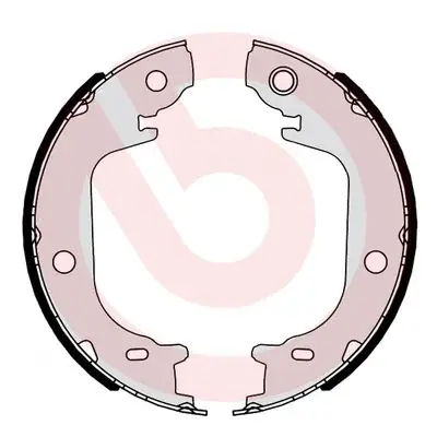 BREMBO Szczęki hamulcowe BREMBO S83565 4654047020 TOYOTA PRIUS 08- (RĘCZNY) S83565 Ostatnia szansa