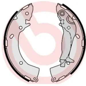 Premium BREMBO Zestaw szczęk hamulcowych S 30 519