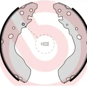 Tylko dziś BREMBO Zestaw szczęk hamulcowych S 79 522
