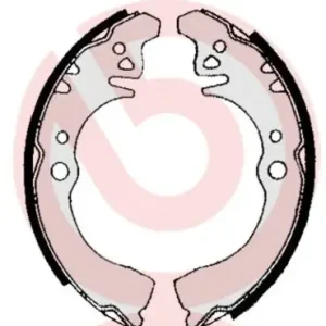 Zamów teraz BREMBO Zestaw szczęk hamulcowych S 16 507