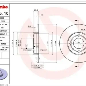 BREMBO 08.6785.10 Szybka dostawa