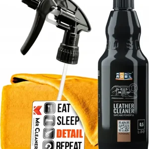 ADBL LEATHER CLEANER PŁYN DO CZYSZCZENIA SKÓR W SAMOCHODZIE AUCIE 500 ML Autentyczny