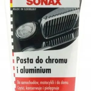 Oryginalny SONAX PASTA DO CHROMU I ALUMINUM 75ML
