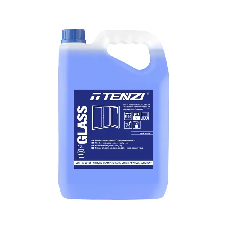 Wyprzedaż Tenzi Top Glass płyn do mycia szyb 5L