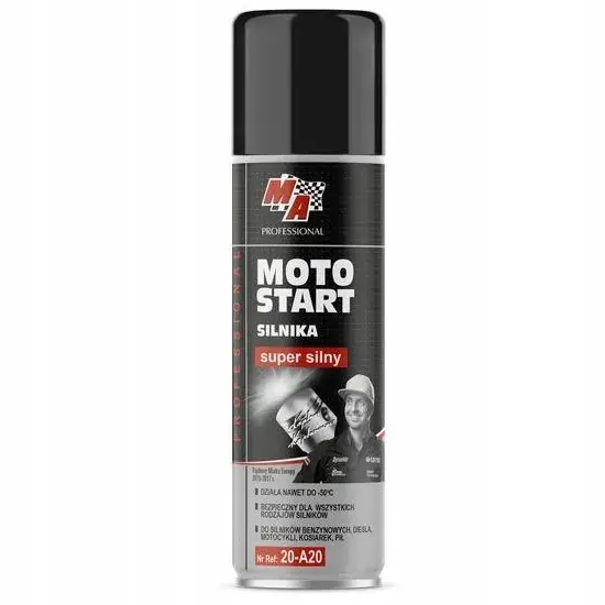 Oryginalny AMTRA MOTO START SAMOSTART SILNIKA ROZRUCH 200ML