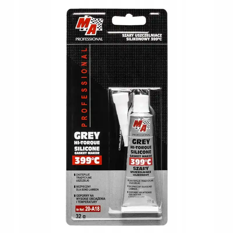Darmowa dostawa MA PROFESSIONAL Uszczelniacz Silikonowy Szary 399°C-32g "bezoctowy"