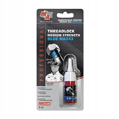 Bezpieczna płatność MA PROFESSIONAL ŚRODEK DO ZABEZPIECZNIA GWINTÓW