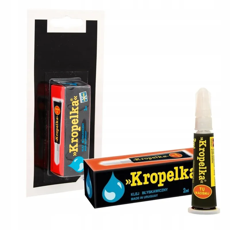 KROPELKA KLEJ BŁYSKAWICZNY UNIWERSALNY BLISTER 2ML Ostatnia szansa