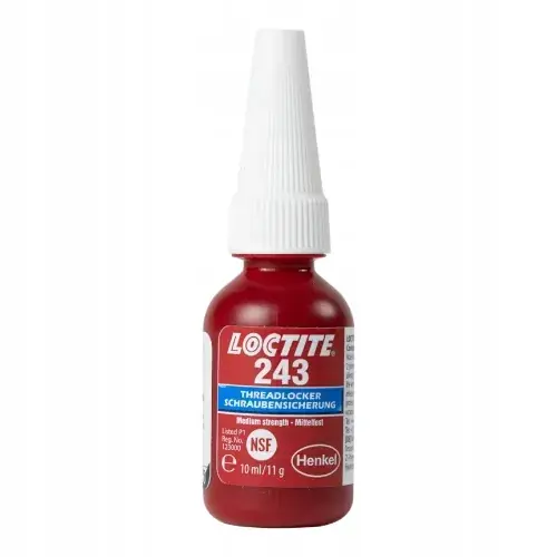 Wyprzedaż LOCTITE 243 10ml - Klej anaerobowy do gwintów