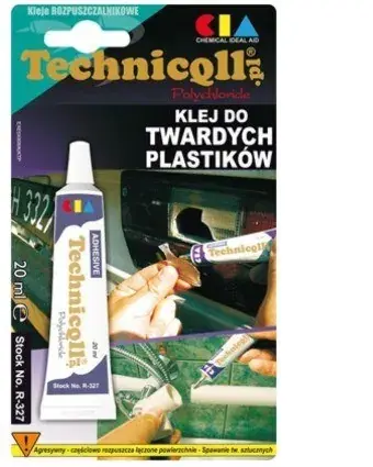 KLEJ DO TWARDYCH PLASTIKÓW 20ml - Technicqll Wyprzedaż