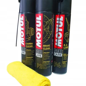 Wysoka jakość ZESTAW MOTUL DO CZYSZCZENIA KONSERWACJI MOTOCYKLA